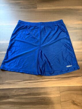 And1 Royal Blue Athletic Basketball Shorts Men’s Size XXL